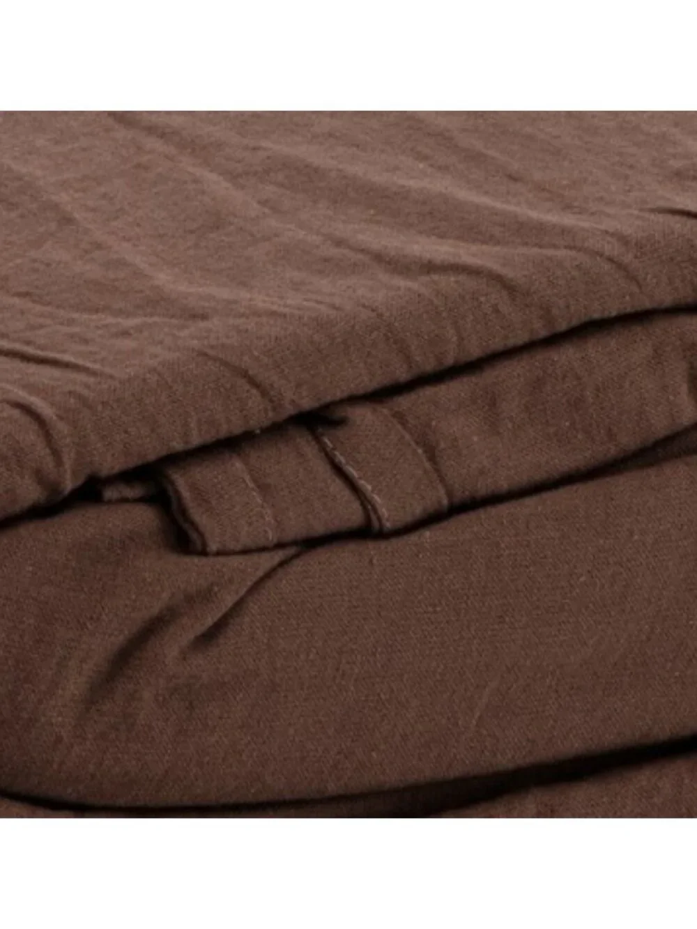 BROOKS BROTHERS Linen And Cotton Blend Sheet Set